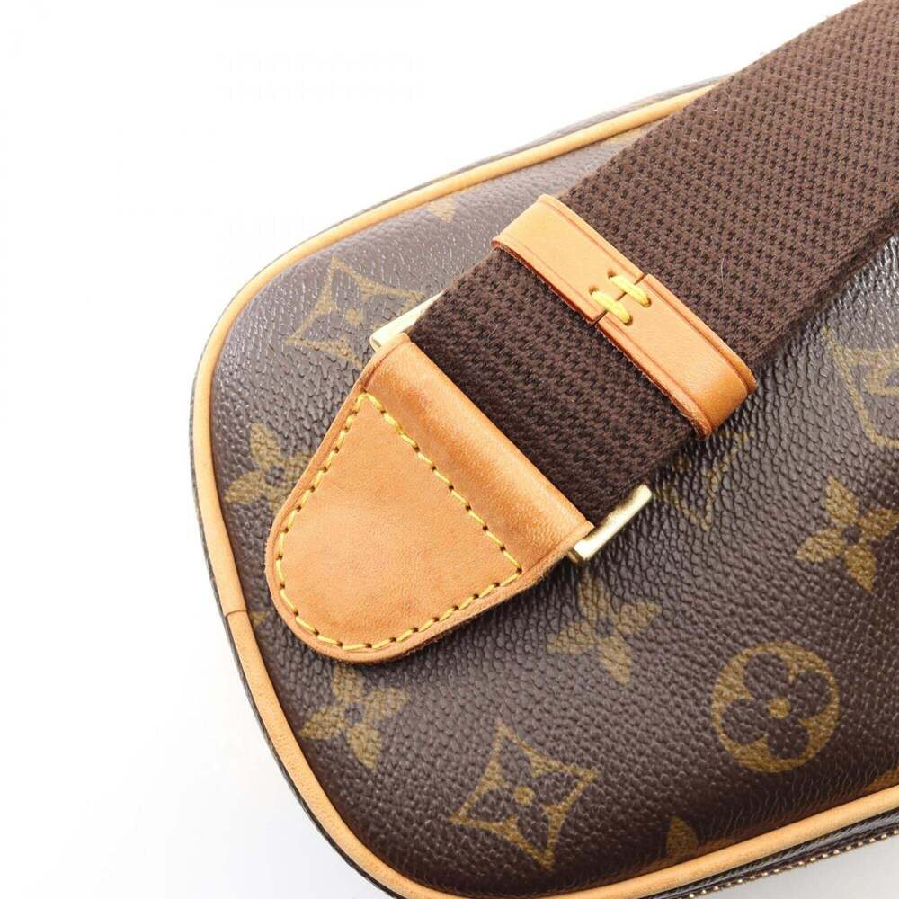 LOUIS VUITTON Brown Monogram Leather Pochette Fanny Pack - Picture 8 of 10